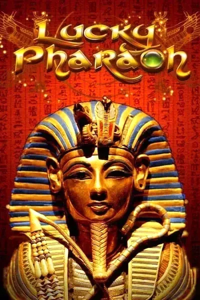 Lucky Pharaoh slot with golden Egyptian pharaoh