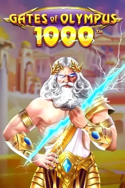 Gates of Olympus 1000 slot with Zeus and lightning