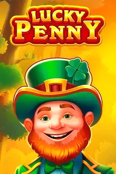 Lucky Penny slot with smiling leprechaun in green hat