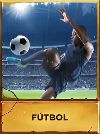 Jugador chutando balón en partido de fútbol